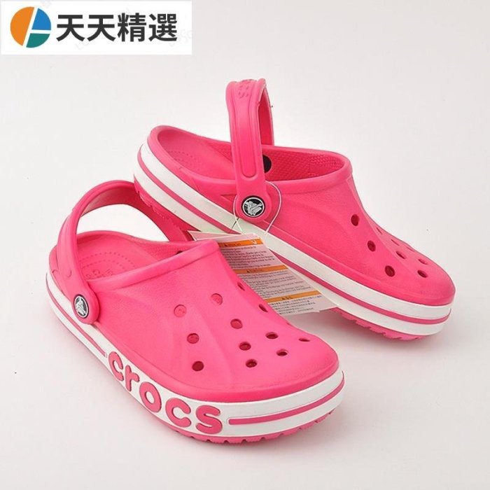 crocs/卡駱馳 2020新款 洞洞鞋沙灘鞋 卡駱馳情侶鞋 LiteRide 克駱格 平底鞋 楊冪同款 下單即送鞋花~天天精選