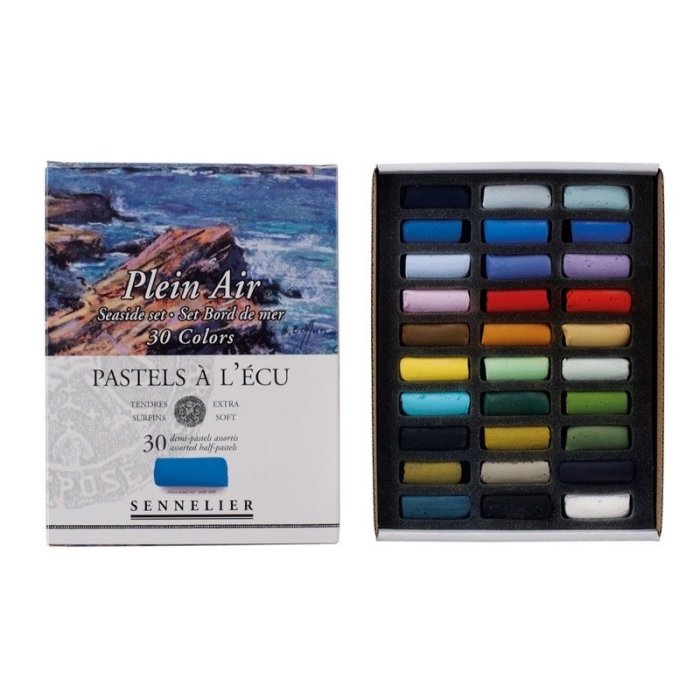 SENNELIER pastels plein air 申內利爾 短粉彩 30色 風景 132284 13283