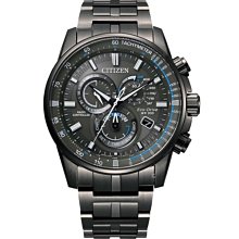 CITIZEN 星辰 GENTS系列 光動能電波時尚腕錶 CB5887-55H