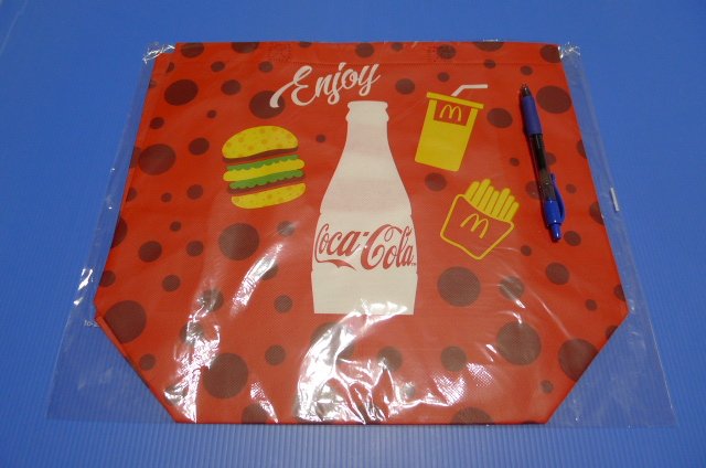 【SHAN】全新 麥當勞 歡樂送 可口可樂繽紛袋