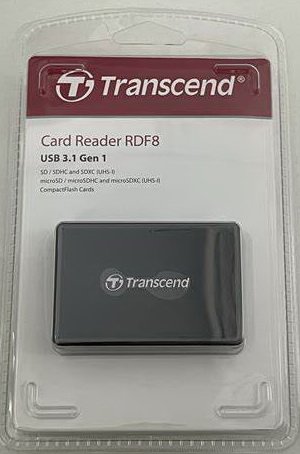 【新魅力3C】全新 創見 RDF8 USB3.1 多功能 記憶卡讀卡機 TS-RDF8K2 黑