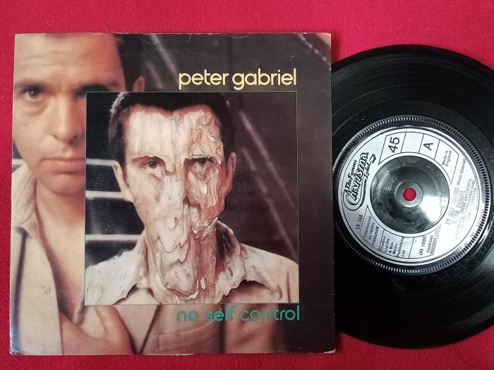 西洋7吋單曲/Peter Gabriel：no self control/NM-