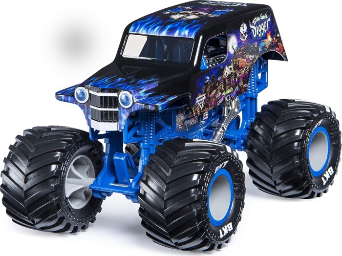 MONSTER JAM 怪獸卡車 1:24收藏合金車輛 Son-uva Digger 怪獸卡車1:24合金車 正版在台現