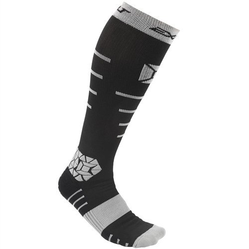 [三角戰略漆彈] EXALT COMPRESSION SOCKS 壓力襪 - 黑灰 (漆彈槍,生存裝備,護具,人身部品)