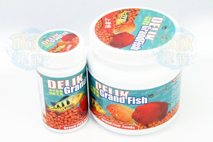 欣欣水族 AI81 FishLive 樂樂魚 中大型魚 精緻主食 1100ml 瓶裝 上浮性