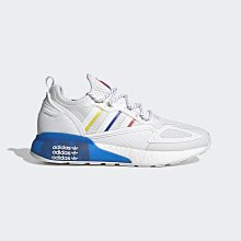 限時特價南◇2021 3月 ADIDAS ZX 2K BOOST  三葉草 愛迪達 復古 白色 藍色 FY1375 法國