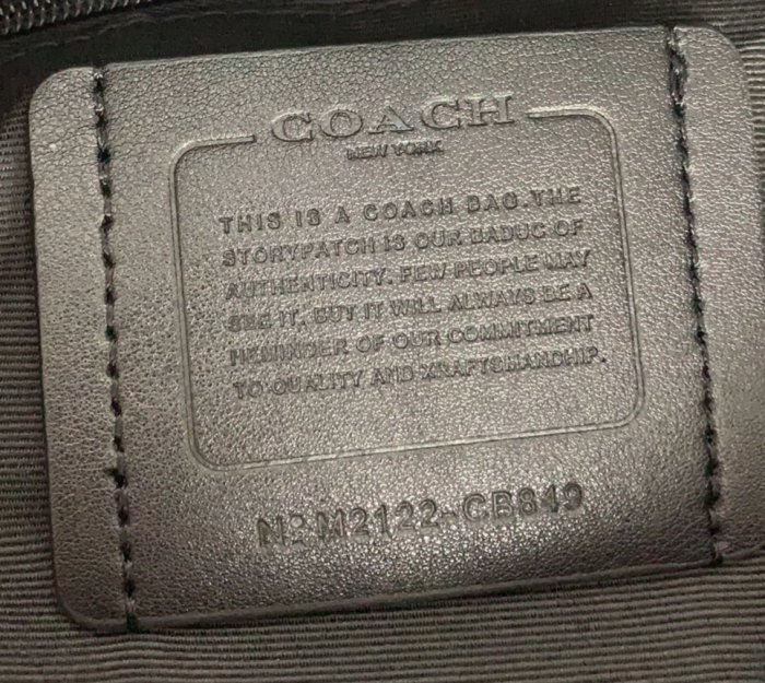 Guai 小秋  美國代購正品 COACH CB849 手提單肩包 托特包 男包 附購買證明