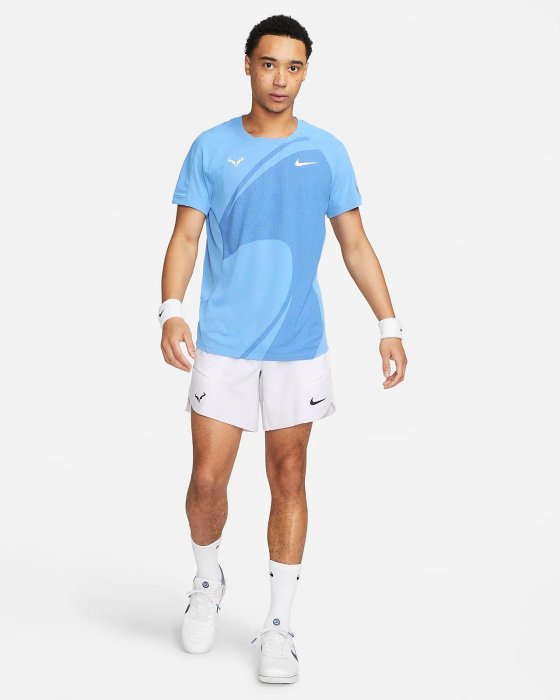 【T.A】限量預購優惠 Nike Rafa Aeroreact Adv Crew Nadal  蠻牛 納達爾 Nadal 羅馬 法網 實戰款 網球球衣 2023