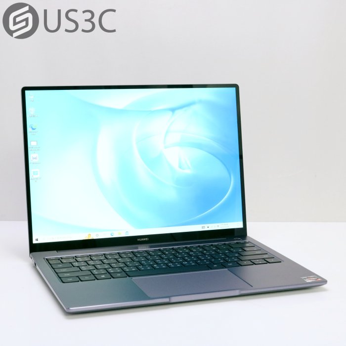 【US3C-青海店】HUAWEI MateBook 14 KLVL-WFH9 14吋 2K螢幕 AMD R5-4600H 16G 512G SSD 二手筆電