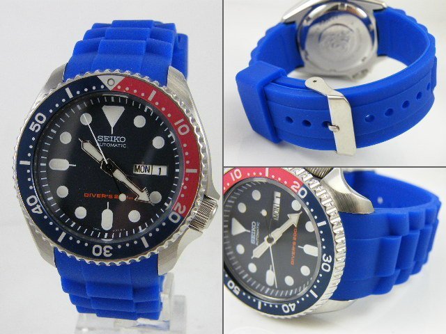 【錶帶家】圓弧彎頭防水矽膠錶帶20mm 代用星辰光動能 Citizen Eco Drive Gn-4w-s 原廠扣可置換