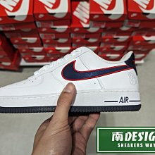 南🔥2024 1月 Nike Air Force 1 '07 休士頓 彗星隊 復古 女款 白藍紅 FJ0710-100