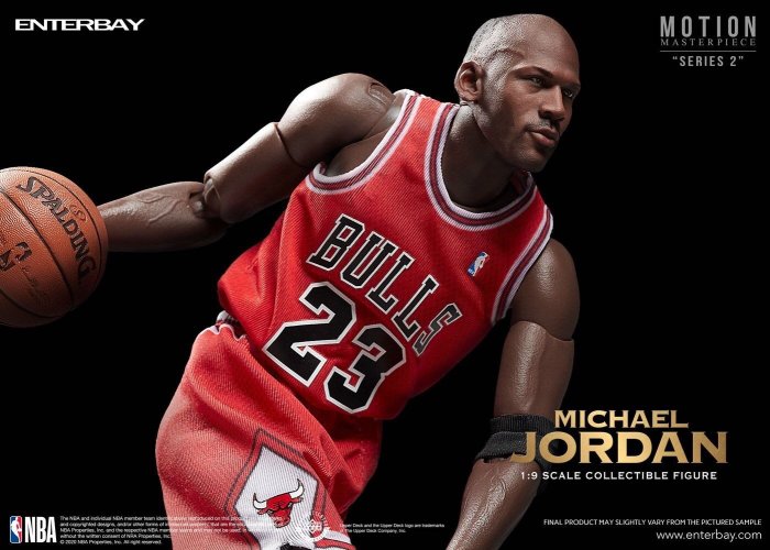 Enterbay NBA Michael Jordan 1/9 MOTION MASTERPIECE - MM- 1207