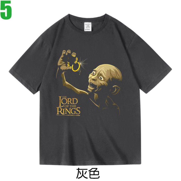 【魔戒 The Lord of the Rings 咕嚕】短袖小說電影電視劇電玩遊戲T恤(共3種顏色) 購買多件多優惠!
