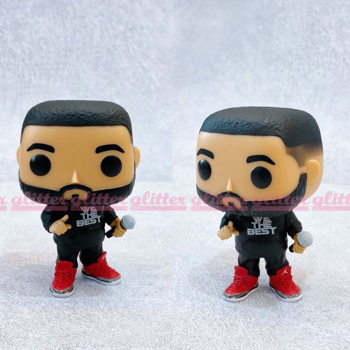 glitter。Funko POP  DJ Khaled 卡利 嘻哈 饒舌 公仔