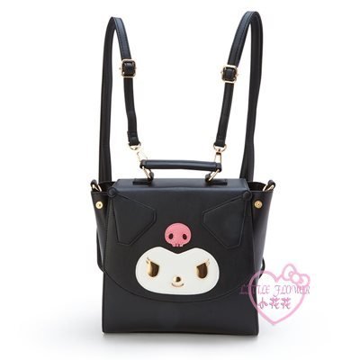 ♥小花花日本精品♥HelloKitty美樂蒂酷洛米大臉造型雙肩包側背包手提包多功能萬用包外出包42182801