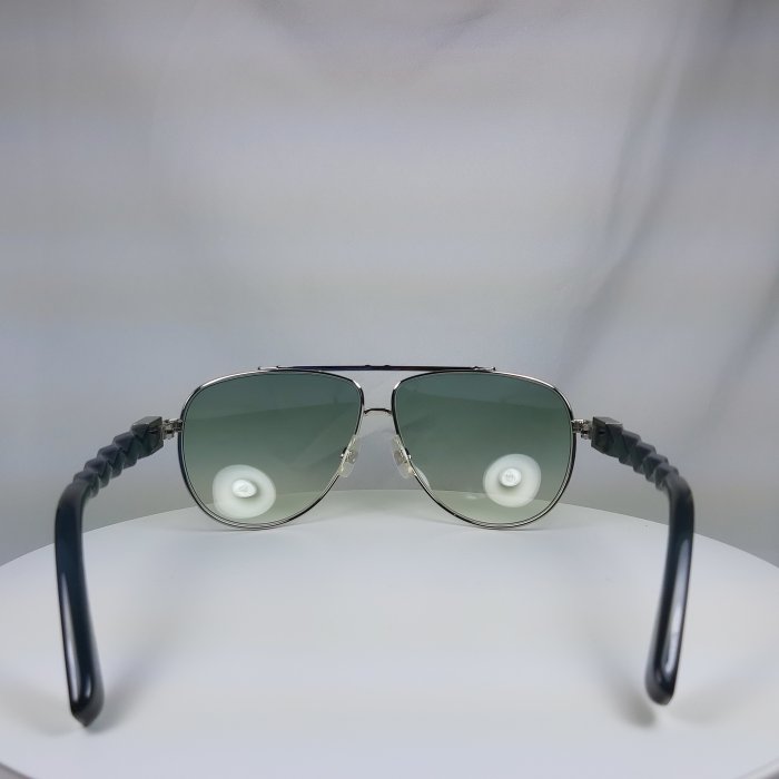 『逢甲眼鏡』Swarovski施華洛世奇 太陽眼鏡 全新正品 幾何切割造型鏡腳 漸層墨綠大鏡面 飛官款【SW3 16B】
