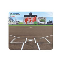 貳拾肆棒球-日本帶回熱鬥甲子園球場紀念 滑鼠墊サイズ：約１８㎝×約２１㎝