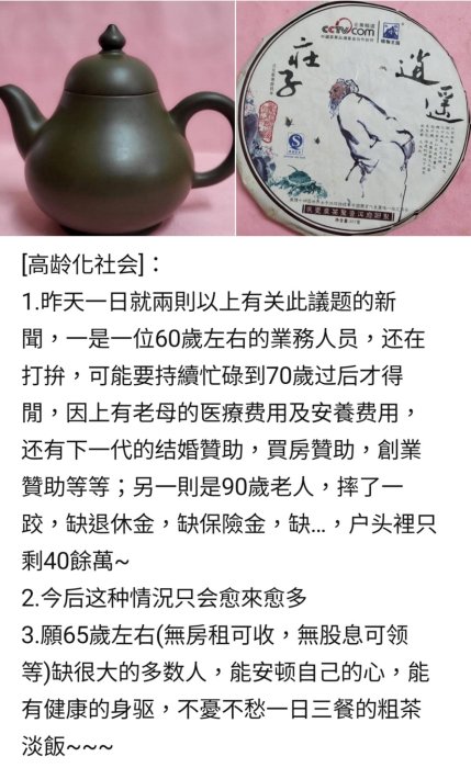 [洪聲普洱茶] 台灣名家壺 修顏 老師 180cc