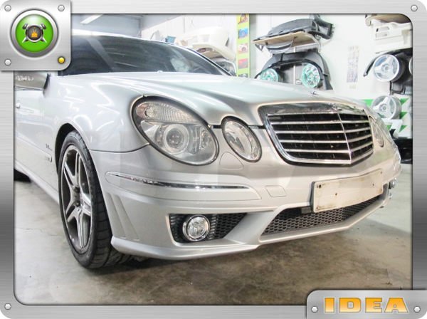 泰山美研社1053 全新BENZ W211 E63 AMG樣式前保桿 E200K E280 E320(依當月報價為準)