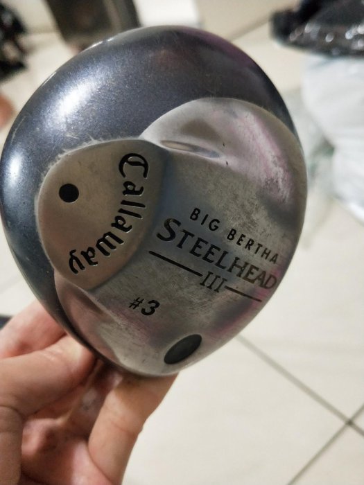 【銓芳家具】Callaway BIG BERTHA STEELHEAD III #3 球道木桿 發球木桿 高爾夫球桿