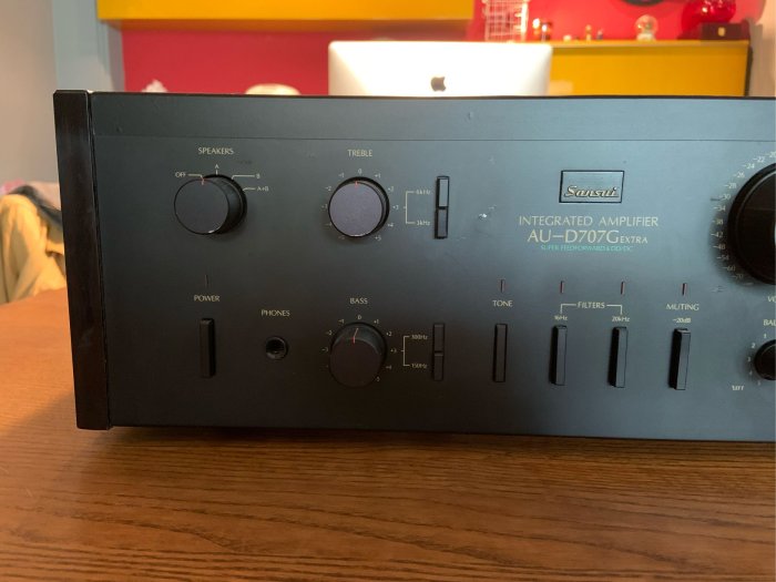 已售出）Sansui Au-D707G Extra綜合擴大機| Yahoo奇摩拍賣