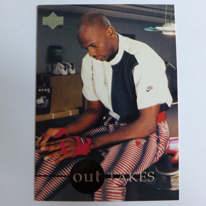 ~Michael Jordan~ 1994年UD out TAKES 籃球之神.空中飛人/麥可喬丹 經典紀錄球員卡~49