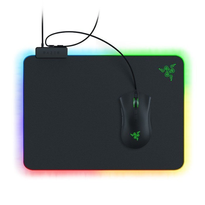 品質保證滑鼠墊Razer firefly 雷烈焰神蟲V2電腦遊戲辦公適用防滑滑鼠墊彩色極巧-好物優選