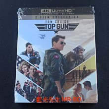 [藍光先生UHD] 捍衛戰士 1+2 UHD+BD 四碟套裝版 Top Gun