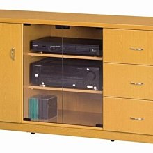 [家事達] 台灣OA-619-3 歐韻 塑鋼木紋色電視櫃 特價