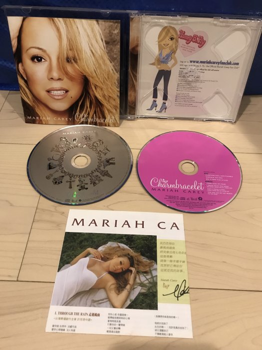 性感加值盤 瑪麗亞凱莉 Mariah Carey/幸運手鍊 Charmbracelet (CD+AVCD)/附中英文歌詞