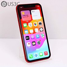 【US3C-小南門店】台灣公司貨 Apple iPhone XR 128G 紅 6.1吋 蘋果手機  臉部辨識 UCare延長保固6個月