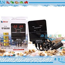 【魚店亂亂賣】HEXA海薩-超薄型微電腦電子溫度控制器1000W控溫主機/加熱器主機(自動斷電)台灣