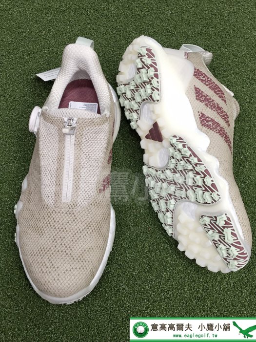 [小鷹小舖] Adidas Golf CODECHAOS 22 GX3941 高爾夫球鞋 女性 無釘 回收材料製成