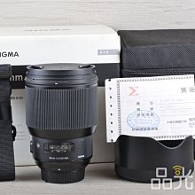 【品光數位】SIGMA 85mm F1.4 DG ART 公司貨 FOR E-mount #125347