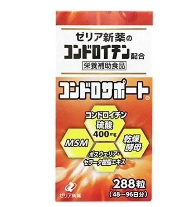 日本ZERIA 軟骨素 288錠一瓶 日本ZERIA 軟骨素