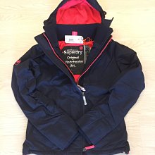 Superdry 極度乾燥 現貨 藍/桃紅字  windcheater  防風 外套 夾克