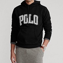 【RL男生館】【POLO Ralph Lauren LOGO貼布連帽長袖T恤】☆【RL001U2】(L-XL)