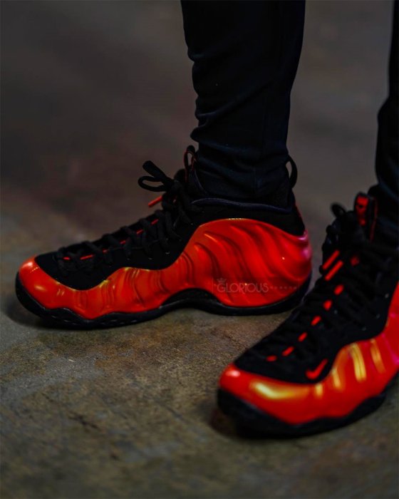 Nike Air Foamposite Pro 辣椒 314996-603 橘 黑 太空 籃球鞋【GLORIOUS】