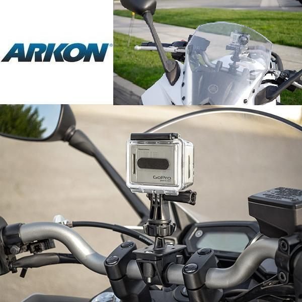 ARKON GoPro HERO運動相機專用自行車、機車把手固定座- Arkon GP132