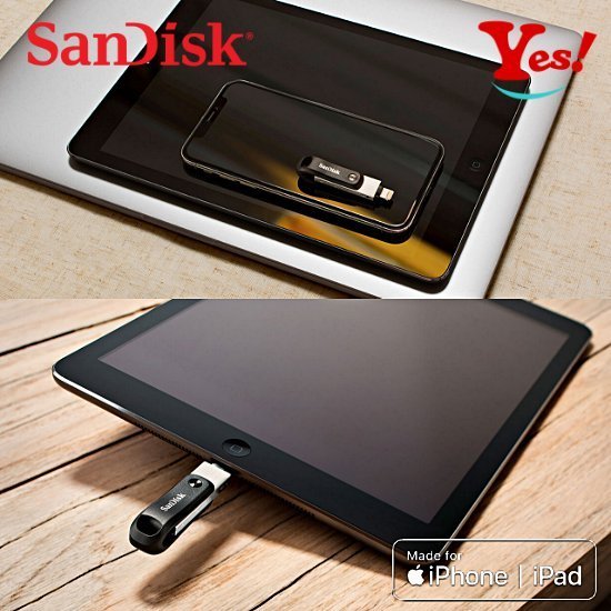 【Yes！公司貨】SanDisk iXpand Go 64GB 64G iPhone iPad iOS OTG 隨身碟