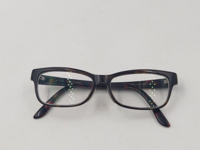 (售?)真品【GUCCI 古馳 】 時尚設計 男女近視眼鏡框架268 一元起標 二手名牌眼鏡 有LV 太陽眼鏡
