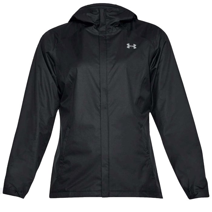 【AYW】UNDER ARMOUR UA WMNS OVERLOOK JACKET 防風 防潑水 拉鍊連帽外套上衣 訓練