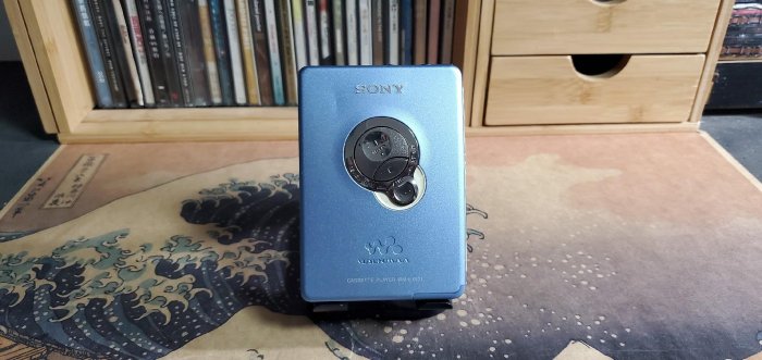 原裝Sony索尼ex621磁帶機卡帶機隨身聽