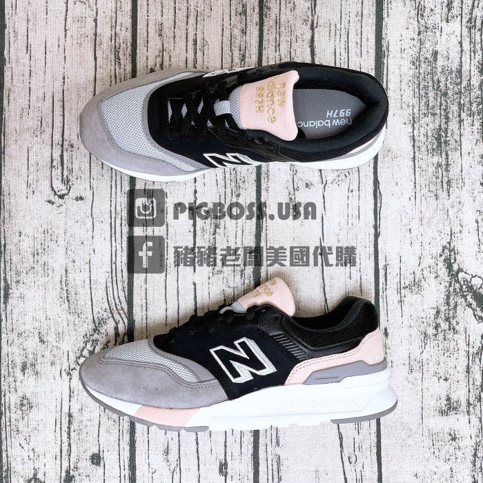 【豬豬老闆】NEW BALANCE 997H  復古 麂皮 韓系 慢跑鞋 女鞋 白CW997HAN 黑CW997HAL