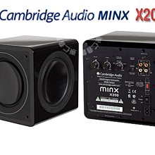 台中『 崇仁音響發燒線材精品網』Cambridge Audio MINX X200 另有X300 X500 迷你小鋼砲超低音