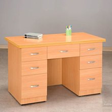 【尚品家具】CF-542 山毛櫸4.2尺書桌~另有胡桃、雪山白、白橡、原切、柚木~
