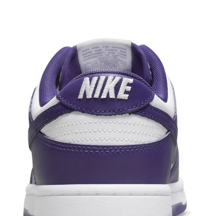 【A-KAY0】NIKE DUNK LOW RETRO CHAMPIONSHIP COURT PURPLE 白紫【DD1391-104】