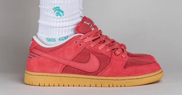 Nike SB Dunk Low Adobe 磚紅 粉紅 膠底 復古 休閒鞋 DV5429-600 現貨