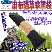 【🐱🐶培菓寵物48H出貨🐰🐹】美國PETMATE》傑克森補充式貓草拳擊袋DK-31108 特價325元