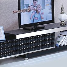 【DH】商品貨號N726-1名稱《波鑽》5.3尺伸縮160~260CM電視櫃(圖一)俐落沉穩。備有白色。主要地區免運費